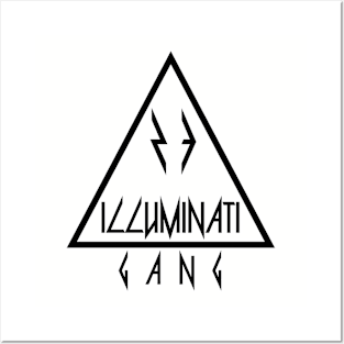 Illuminati Gang Triangle Posters and Art